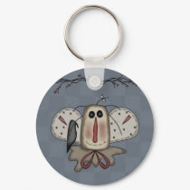 Angel Doll & Crow keychains