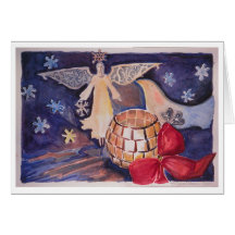 angel/Dove Christmas Card