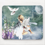 Angel Dove mousepad