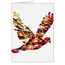 Angel Dove - Sparkling Red Cosmic Energy cards by doonagiri Angel Dove - Sparkling Red Cosmic Energy cards