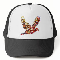 Angel Dove - Sparkling Red Cosmic Energy hats