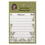Angel Drum Girl Stationery Design