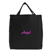 Angel Embroidered Bag -Black embroidered bags by darshe40 Angel Embroidered Bag -Black embroidered bags