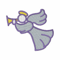 Angel embroidered shirts