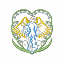 Angel embroidered shirts