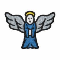 Angel embroidered shirts