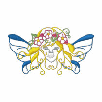 Angel embroidered shirts