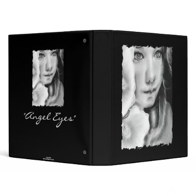 Angel Eyes Binder by katerinaart