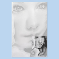 Angel Eyes Stationery stationery