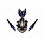 Angel Eyes Wings Of Wind Fractal Art Postcards