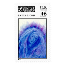 Angel Faces from AngelWork postage