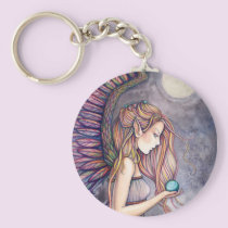 Angel Fairy Keychain by Molly Harrison