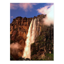 Angel Falls on Auyan Tepui, Venezuela postcards