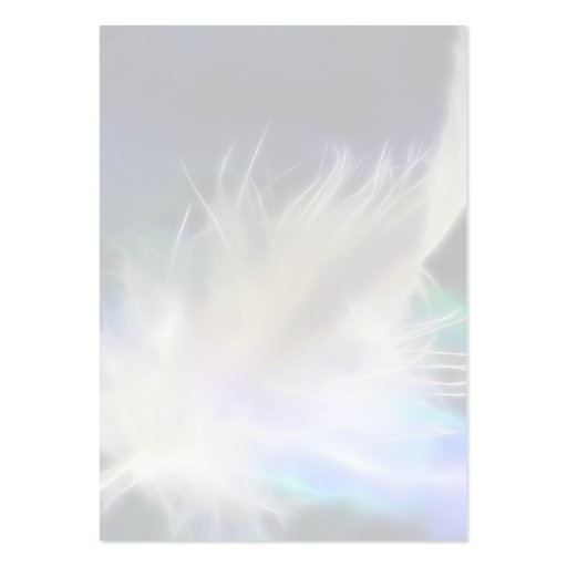 Angel Feather and Heart! Business Card (back side)