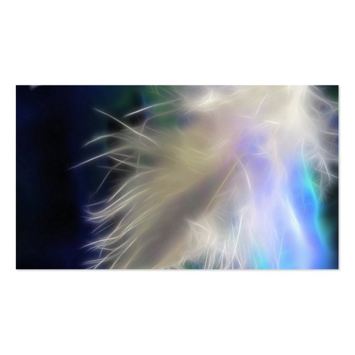 Angel Feather Business Card (back side)