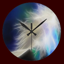 Angel Feather  Wall Clock wall clocks