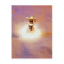 Angel Figurine in Snow Postcard