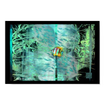Angel fish aquarium weed fish collage poster posters by eyecontact Angel fish aquarium weed fish collage poster posters