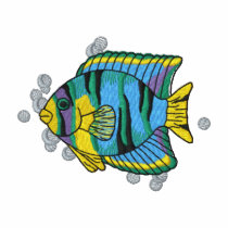 Angel Fish embroidered shirts