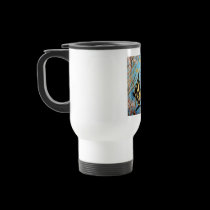 "Angel Fish & Friends" Travel Mug mugs