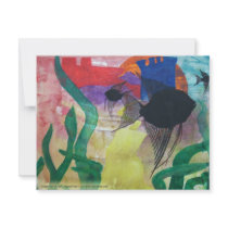 Angel Fish Invitation by theHOELstudio Angel Fish Invitation