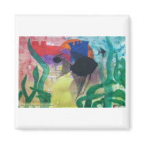 Angel Fish Magnet