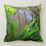 Angel Fish Throw Pillow