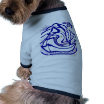 angel fish swirl pet clothing