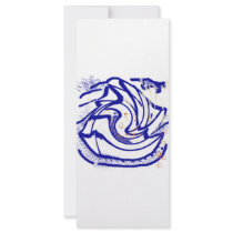 angel fish swirl rack cards