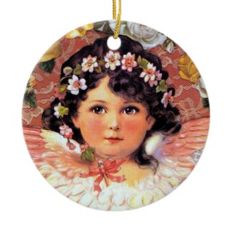 Angel Flower Girl Ornament ornament