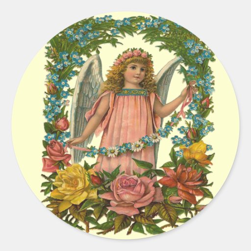 *Angel Flower Girl* Stickers