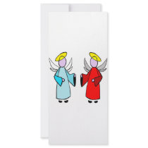 Angel for Christmas rack cards by manceryder Angel for Christmas rack cards