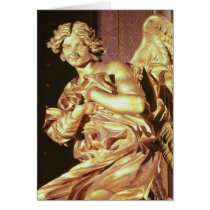 Angel from the tabernacle in the Blessed Greeting Card