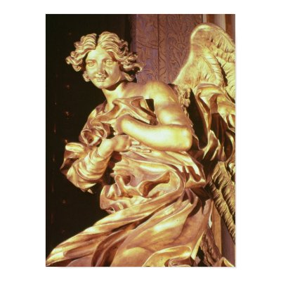 Angel from the tabernacle in the Blessed Poster by bridgemanart