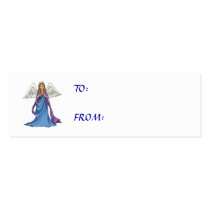 Angel Gift Tag business cards by forbes1954 Angel Gift Tag business cards