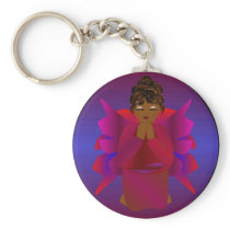 Angel Girl Key Chain