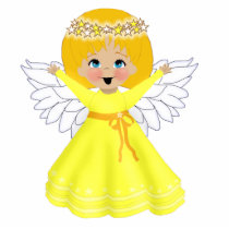 Angel Girl photo sculptures