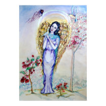 Angel Gold Love Inspiration Poster Art posters