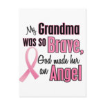 Angel GRANDMA Breast Cancer T-Shirts & Apparel Postcard