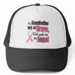 Angel GRANDMOTHER Breast Cancer T-Shirts & Apparel Mesh Hat