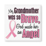 Angel GRANDMOTHER Breast Cancer T-Shirts & Apparel Magnet