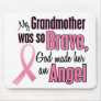 Angel GRANDMOTHER Breast Cancer T-Shirts & Apparel Mouse Mats