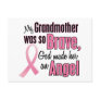 Angel GRANDMOTHER Breast Cancer T-Shirts & Apparel Postcard