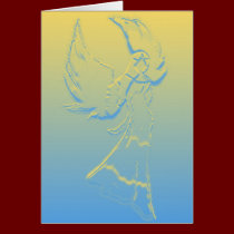 angel greeting card cards