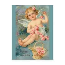 Angel Greetings postcards