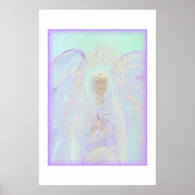 Angel Guardian Print by harmonyart