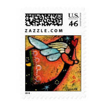 Angel Guide the Way Postage Stamp