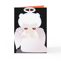 Angel Halloween Card for kids by kidsonly Angel Halloween Card for kids