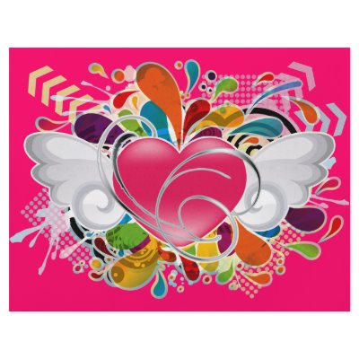 Angel_Heart Personalized Flyer by auraclover