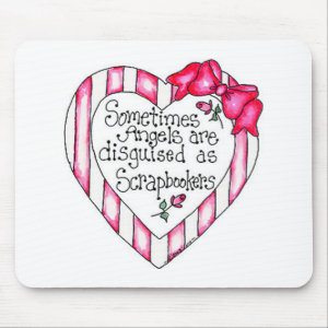 Angel Heart Scrapbooker mousepad